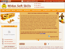 Tablet Screenshot of midassoftskills.com